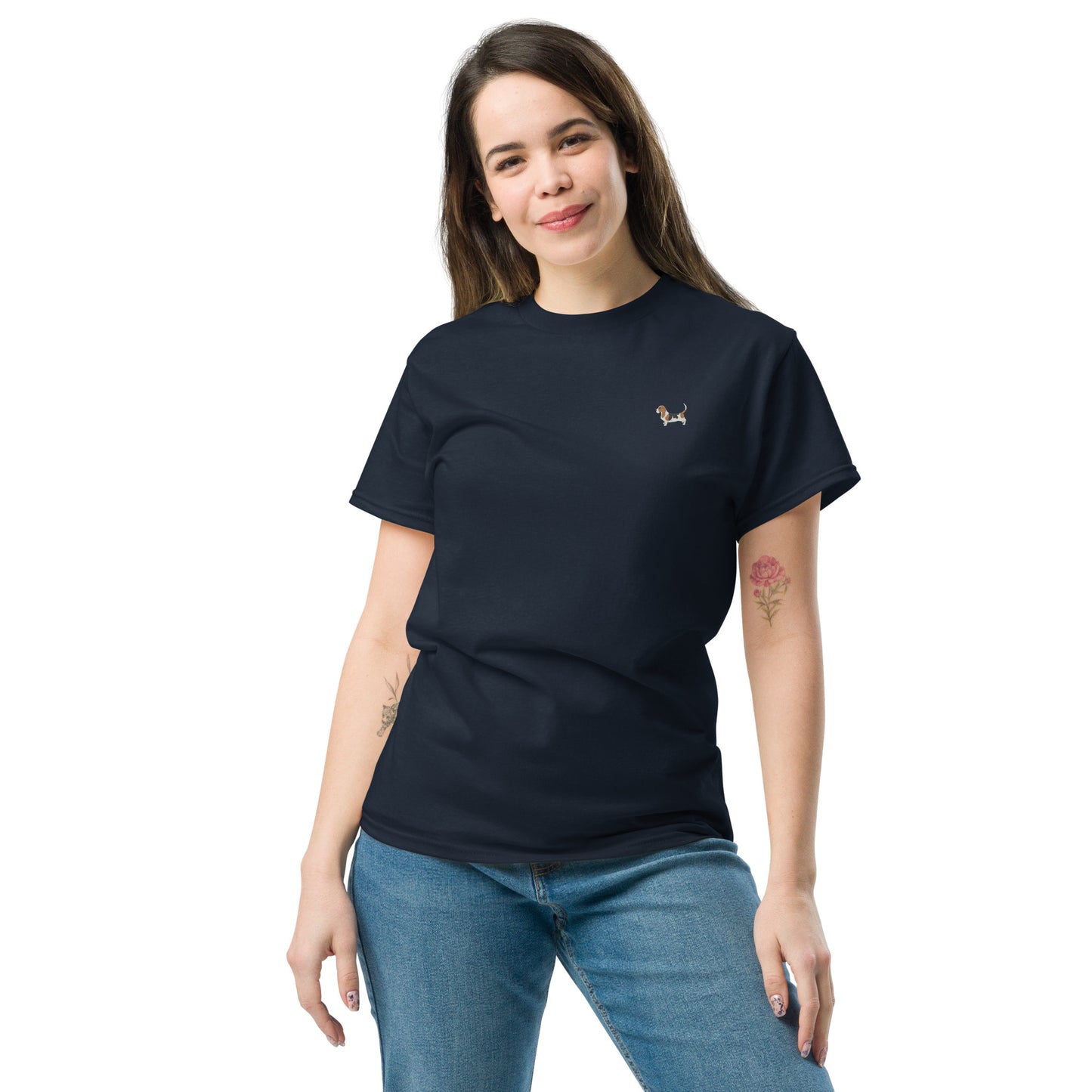 "Basset Hound" Unisex T-Shirt